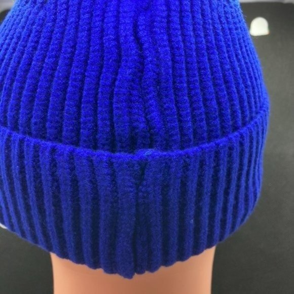 Blue Wool Beanie main image 5